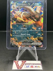 Pokemon Obsidian Flames - HOUNDOOM EX 134/197 NM/M - Picture 1 of 3
