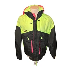 Columbia Men's jackets with radical sleeve (shell only) Size L Neon Colors - Picture 1 of 9