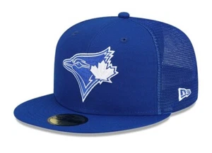 Toronto Blue Jays Cap New Era 59FIFTY Mens Adults 7 3/8 MLB Baseball Hat - Picture 1 of 7