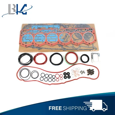 For Komatsu 6D105 S6D105 Engine Gasket Kit For PC200-3 PC220-3 Exacavator - Image 1 of 4