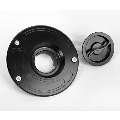 For Kawasaki Keyless Fuel Gas Tank Cap 636 ZZR600 ZX10R Z1000 ZRX1200R 2005 US Foto 1 de 4