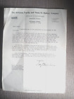 Letter-Roy Matthews,Trainmaster Santa Fe Railroad to Yardmaster Frank Clark-1960