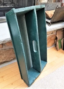 antique HANDMADE WOOD TRAY tool tote lancaster pa Amish 25.75x15" primitive aafa - Picture 1 of 9