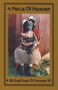 Soft Sculpture Doll Dog Days of Summer 45" Folk Art Primitive Pattern - Picture 1 of 2
