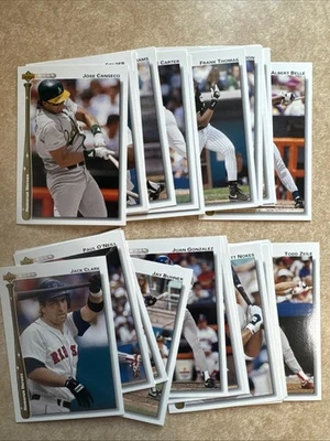 Juego completo Upper Deck Homerun Heroes 1992 1-26 Foto 1 de 2
