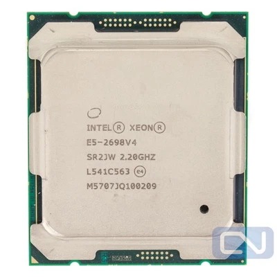 Intel Xeon E5-2698 v4 2.2GHz 50MB 9.6GT/s SR2JW 20 Core LGA2011-3 Fair Grade CPU - Image 1 of 2