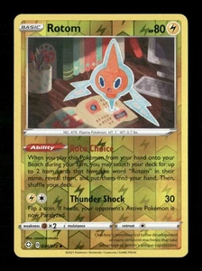 Rotom Reverse Holo Uncommon Shining Fates 034/072 LP Pokemon LP - Imagen 1 de 2