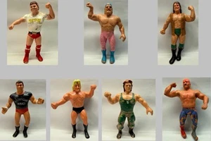 LJN WWF Figure Lot (7) WWE WCW NWA 80s Piper Ventura Orton Muraco Sheik NWO ECW - Picture 1 of 15