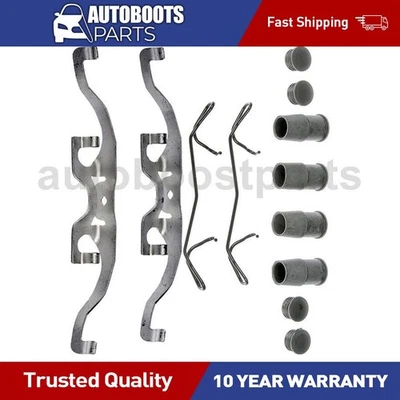 Front Rear Disc Brake Hardware Kit for 2015-2016 Lincoln MKC - Image 1 of 4