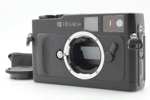 [Almost Unused / Strap] Tested Konica Hexar RF Black 35mm Film Camera Body JAPAN - Picture 1 of 12