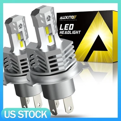 H4 LED Headlight Bulbs For Toyota Camry 1997-1999/Corolla 1998-2000 Hi-Lo Beam - Image 1 of 4