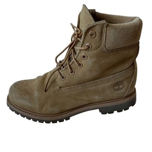 Timberland Stiefel hellbraun gelb Wildleder Wandern Timberdry Primaloft Damengröße 9 - Bild 1 von 10
