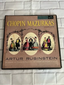 Vintage Chopin Mazurkas Complete Artur Rubinstein RCA Victor 3 LP Box Set - Imagen 1 de 14