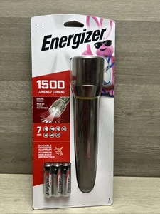 Energizer 1500 Lumens Digital Focus 7 Modes Flashlight Aircraft Aluminum - Picture 1 of 2