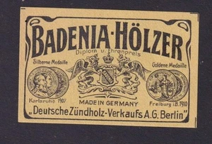 Ancienne étiquette   Allumettes  Allemagne  BN1841789 Dragon - Imagen 1 de 1