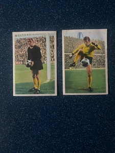 2 Stück Sammelbild "Reinhold WOSAB * Bernhard WESSEL" BVB Bundesliga 1968/69 - Bild 1 von 7