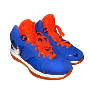 Nike LeBron 8 Hardwood Classic "HWC" HERREN Gr. 9 GEBRAUCHT blau/orange CV1750-400 - Bild 1 von 15