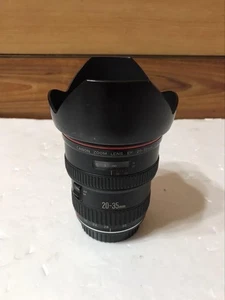 Canon EF 20-35mm f2.8L Wide Angle Lens with Filter No Front Cap Visible Wear - Picture 1 of 6