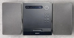 Sony HCD-LX20i MP3 CD AM FM Radio Stereo Player Black W/ Remote Tested - Picture 1 of 10