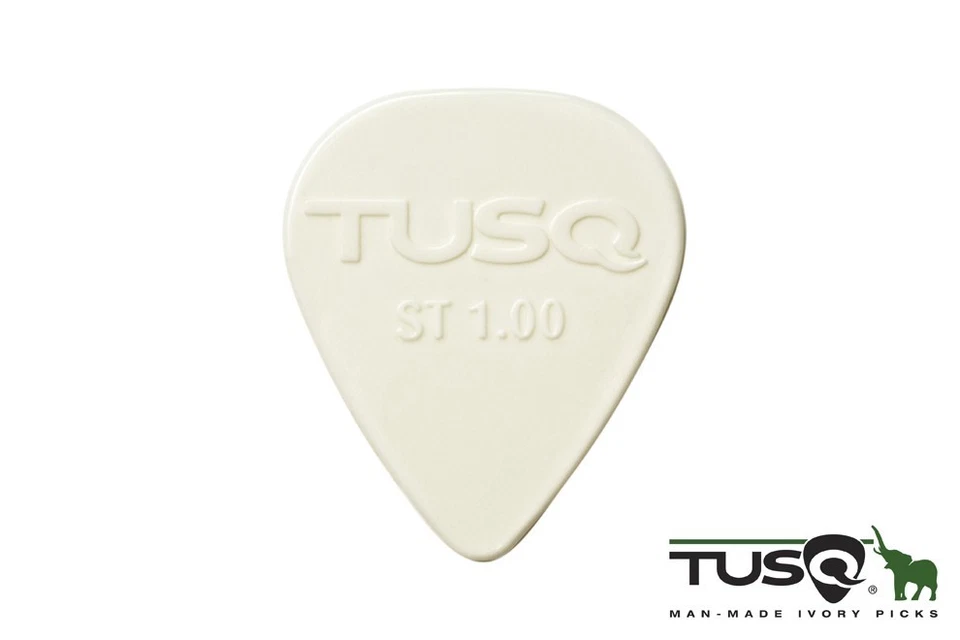 Selecciones de guitarra TUSQ genuinas 1,00 mm tono brillante - 72 piezas a granel PQP-0100-W72 ¡NUEVO! Foto 1 de 1