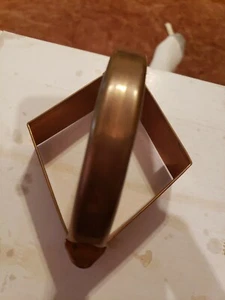 BRAMAN Heavy Copper  Diamond  with handle  3.5"  by 4.5" Cookie Cutter   - Picture 1 of 7