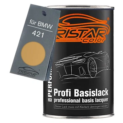 Autolack Dose spritzfertig für BMW 421 Bronzit Gelb Metallic Basislack 1,0L - Bild 1 von 4