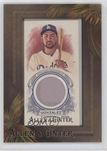 2016 Topps Allen & Ginter's Mini Framed Relics Adrian Gonzalez #AGR-AG