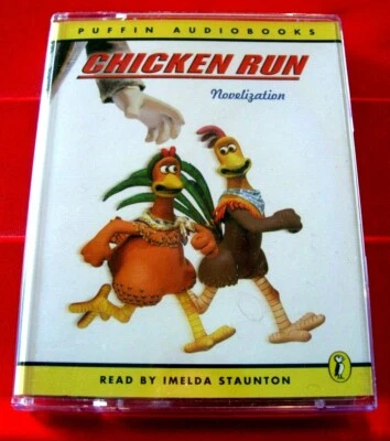 Ellen Weiss Chicken Run Cartoon Novelisation 2-Tape UNABR.Audio Imelda Staunton - Image 1 of 3