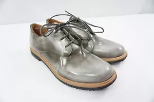 MAISON MARGIELA MM6 Used Women 39/8-8.5 Derby/Oxford Spazzolato Leather Shoes - Picture 1 of 12