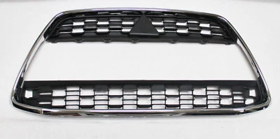 Juego de molduras de rejilla superior inferior parachoques 3 piezas se adapta a 13 - 15 Outlander Sport ASX RVR nuevo Foto 1 de 4