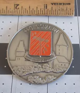 440th SIGNAL BATTALION Road Runner REUP Army Challenge Coin - Bild 1 von 2