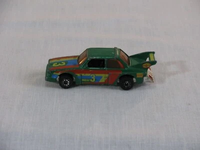 BMW Dunlop #3 verde Kenner Fast 111 de colección, placa Mississippi, 1980, Hong Kong rr Foto 1 de 4