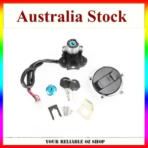 Ignition Key Switch Lock Seat Fuel Cap For Suzuki SV650 SV650A SV650SF SV650S - Picture 1 of 9
