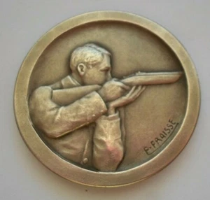 FRENCH SHOOTING BRONZE MEDAL awarded by MINISTER - Picture 1 of 2