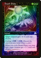 Death Pulse FOIL Onslaught NM Black Uncommon MAGIC THE GATHERING CARD ABUGames