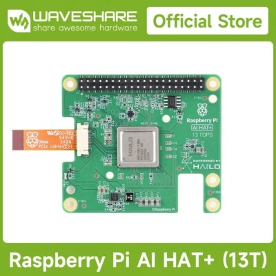Official Raspberry Pi AI HAT+, Build-in Hailo-8 AI Accelerator To Quickly Build - Image 1 of 4
