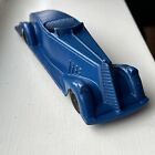 1938-48 Metal Masters Company USA Deko-Stil Roadster Metallmodell 18 cm lang blau