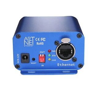 ArtNet To DMX Controller Bi-directional ArtNet DMX Ethernet Lighting Controller - Picture 1 of 23