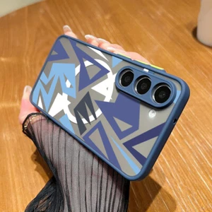 Für Samsung A56 A16 A15 S25 S24 FE S23 S22 MagSafe Geometric Hybrid Case Hülle - Bild 1 von 14