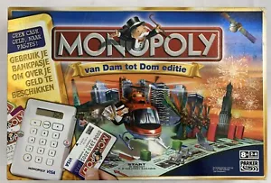 Monopoly Van Dam Tot Dom Editie Spel Bordspel Gezelschapsspel Compleet Parker - Bild 1 von 10