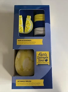 New Alex’s Lemonade Stand Women’s Detangle Brush Scrunchie, Claw Clip & Hair Tie - Bild 1 von 6