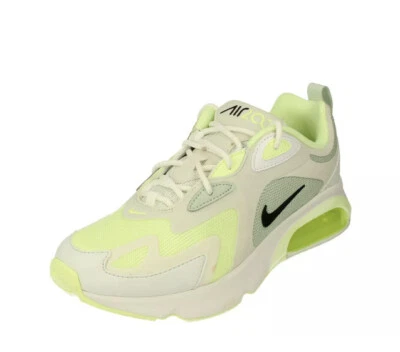 NIKE SCARPE DA GINNASTICA DONNA AIR MAX 200 BIANCO/VERDE UK 5,5 EUR 39 USA 8 - CL3867300 - Immagine 1 di 4