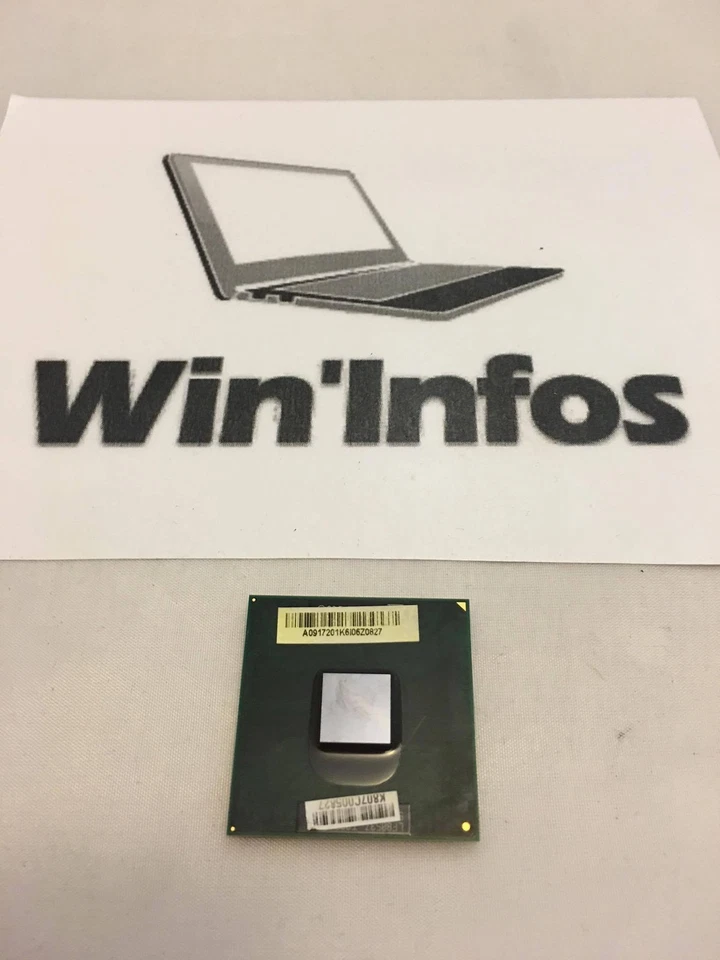 Intel Pentium Mobile lf80537 t2370 1.73 GHZ Socket Processor SLA4J MSI EX600 - Image 1 of 1