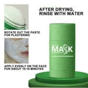 Green Tea Purifying Clay Stick Mask Anti-Acne Poreless Deep Cleanse Oil Control