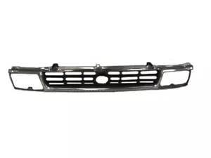 Front Radiator Grille Black & Chrome For Toyota Hilux Surf LN130 2.4TD 8/1991>ON - Picture 1 of 1