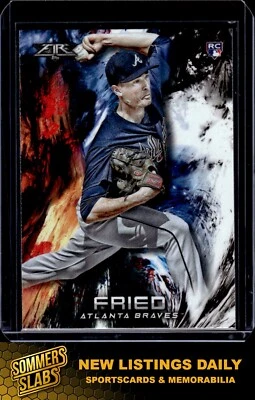 2018 Topps Fire #28 Max Fried - Image 1 of 2