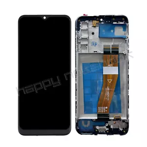 DISPLAY SAMSUNG ORIGINALE OEM A025G M025 NERO A02S M02S TOUCH LCD GH81-20181A - Picture 1 of 1