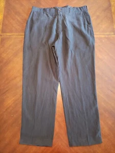 Polo Ralph Lauren Blue Label Mens Black Dress Pants Size 38 x 32 - Picture 1 of 9
