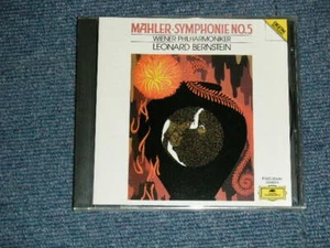 MAHLER LEONARD BERNSTEIN WIENER PHIL Japan 1988 F32G-20247 NM CD SYMPHONIE NO.5 - Picture 1 of 4