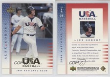 2005 Upper Deck USA Baseball 2004 National Team Alex Gordon #USA28